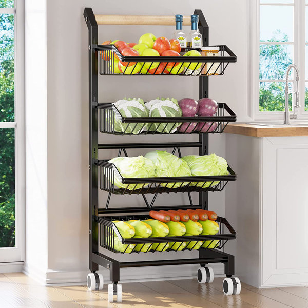 Williston Hydetown 40Cm Wide Rolling Kitchen Trolley Wayfair.co.uk